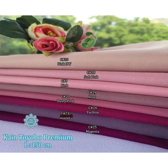 jq41- Kain Katun Premium Toyobo Per 1 Meter
