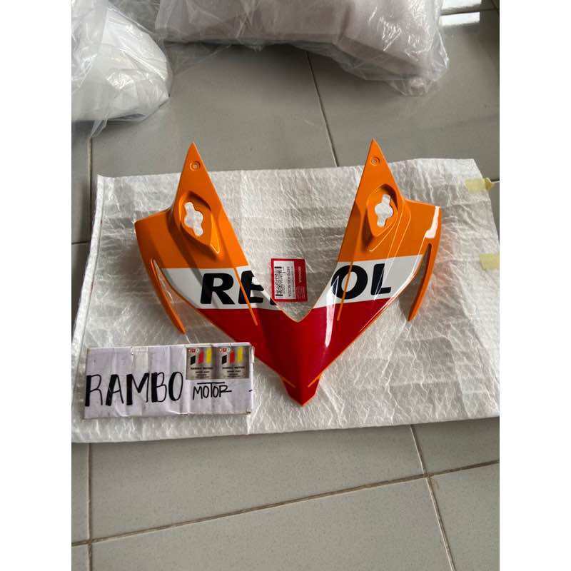 cover tameng batok depan CBR 150R K45N repsol original 64210K45NC0ZA