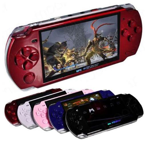 HOT Built-in 500 games 4.3 inch Video Game Handheld Game Console 8GB Portable MP4 MP5 Game Player