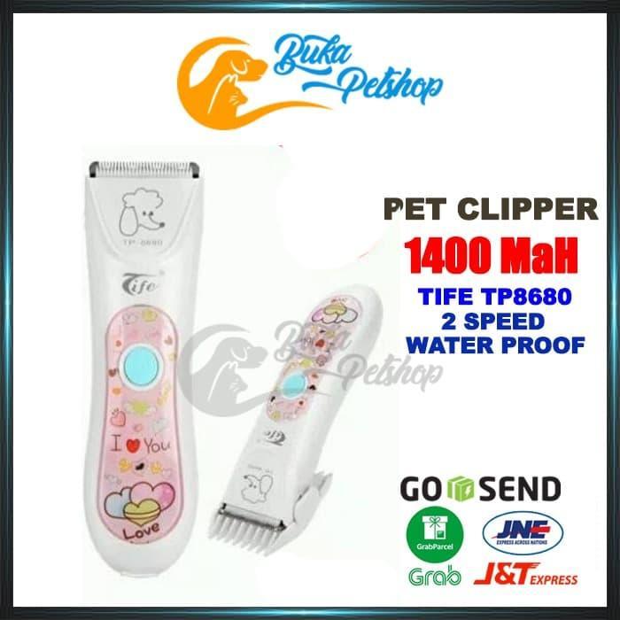 PET CLIPPER TIFE TP8680 ALAT CUKUR BULU KUCING ANJING NO ANDIS