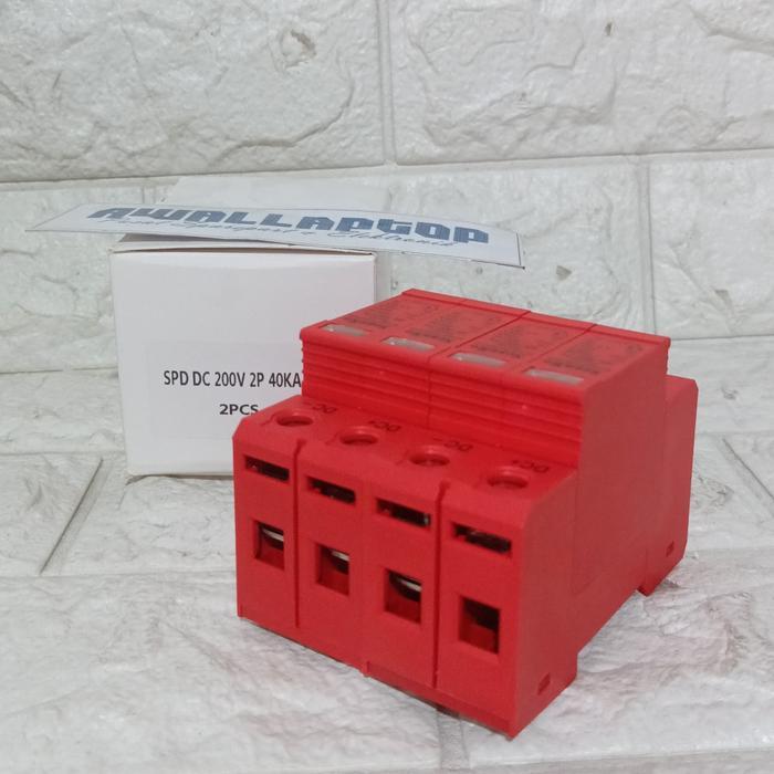 ARESTER SEANRO 2P 200V ARESTER DC SPD DC ANTI PETIR PANEL SURYA DC