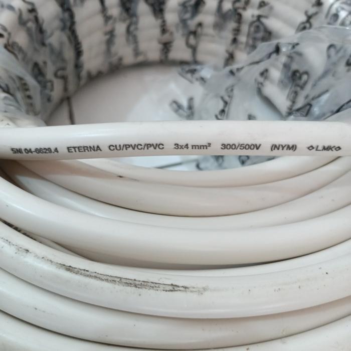 KABEL NYM 3X4MM 4MM 4 X 4MM PEJAL KABEL LISTRIK SNI PERMETER