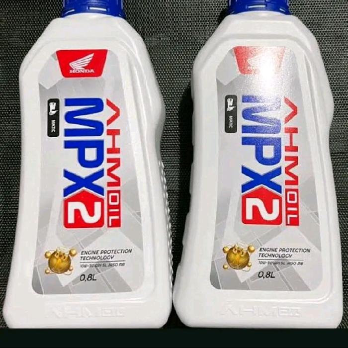 HARGA 2 PCS OLI MOTOR MATIC MPX2 ORI 800ML 10W-30 KHUSUS HONDA MATIC VARIO BEAT SCOOPY DLL