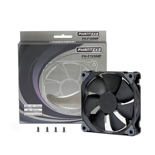 SALE Phanteks Fan 12cm PH-F120MP Black - Radiator Fan PWM