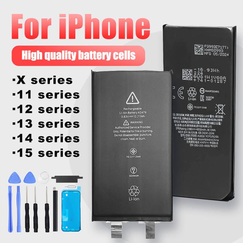 0 Cycle High Quality Brand-New Battery For Apple 11 12 13 14 15 X Xs Xr Pro Phone Battery Cells