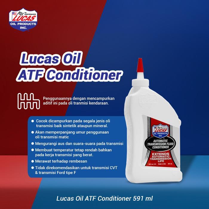 LUCAS OIL ATF CONDITIONER / CAIRAN TRANSMISI MATIK-SISA PAJANGAN