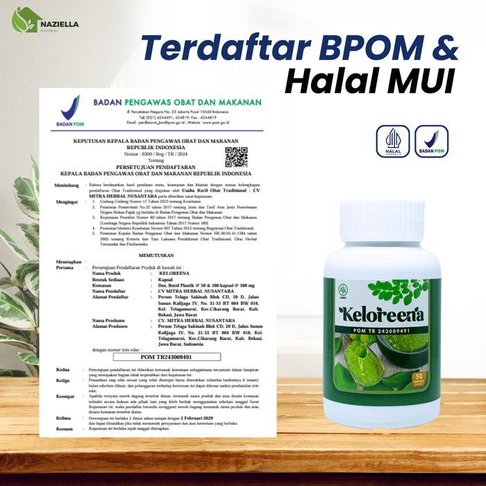 r5gf- Keloreena Suplemen Atasi Cacingan Dewasa Gatal Anus Gatal Dubur Cacing Kremi Sering