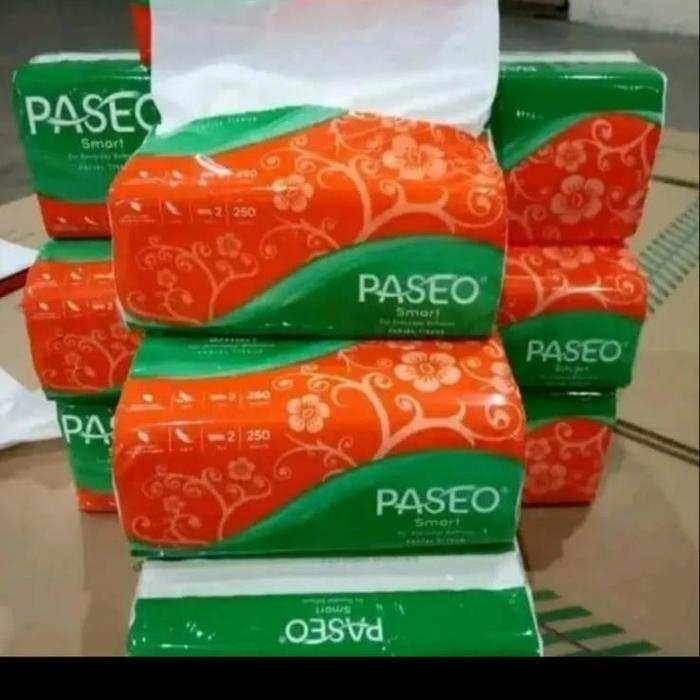 PASEO SMART 250 / PASEO ISI 4 LEBIH 250SHEET / PAKET 4 PACK Tissue Tisu