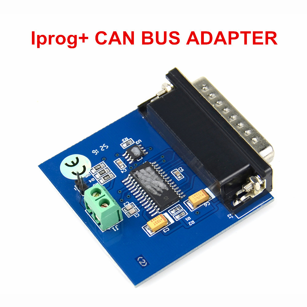 Iprog + Iprog Pro Ir Mb + Can Bus + K-Line Adapter For Iprog + Iprog Pro Iprog Programmer Green/Blue