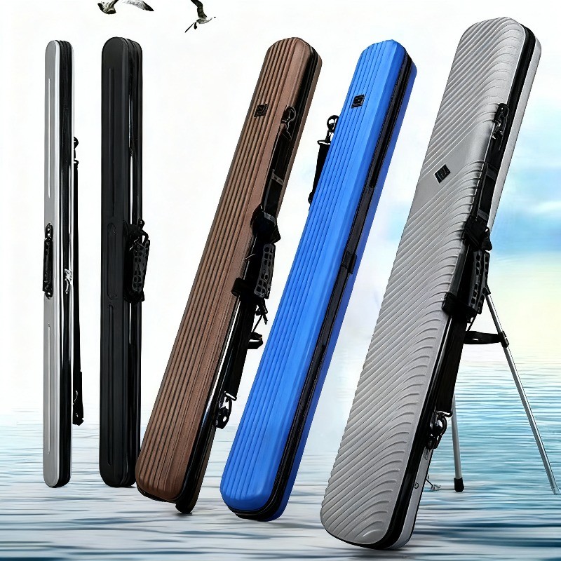 125Cm Hard Shell Fishing Rod Bag Waterproof Fishing Rod Hard Case Super Light And Multi-Function