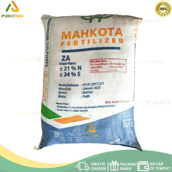 Puro Pupuk ZA Putih Mahkota 50 kg PROMO SPECIALEX525