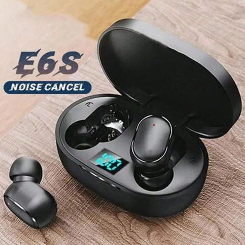 E6S Bluetooth Earphones Wireless Bluetooth Headset Cancelling Headsets With Microphone Headphones