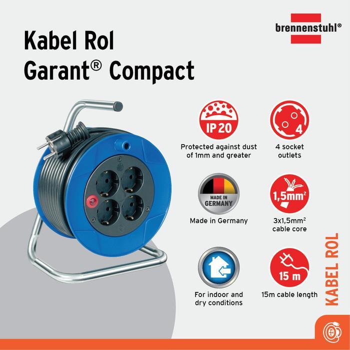 Brennenstuhl Garant Compact Kabel Roll
