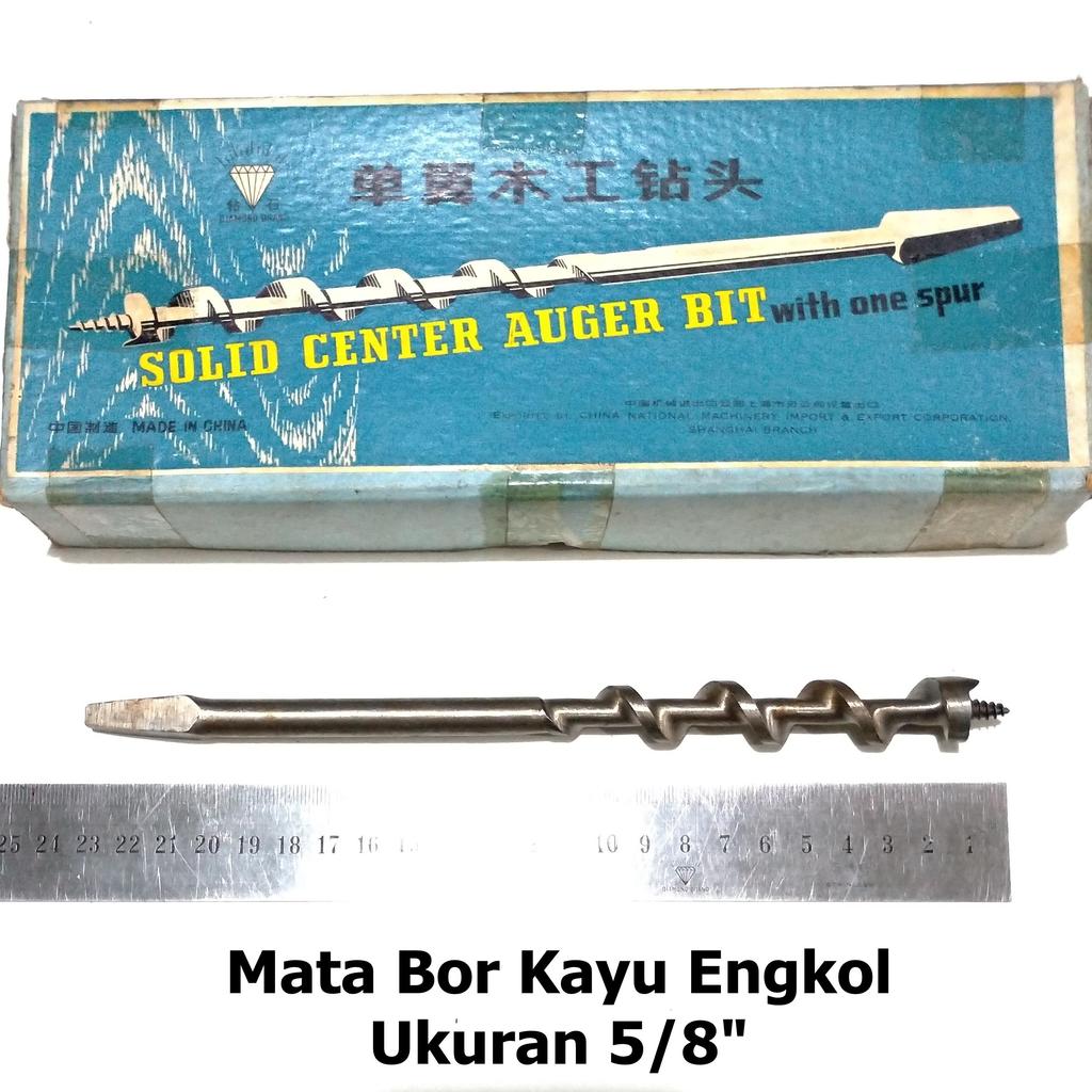 Mata Bor Kayu Engkol 5/8" Manual Diamond - Mata Bor Engkol 5/8 inch