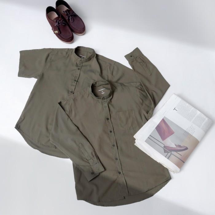 COMMON GOODS LIGHT WEIGHT KOKO SHIRT - ARMY GREEN