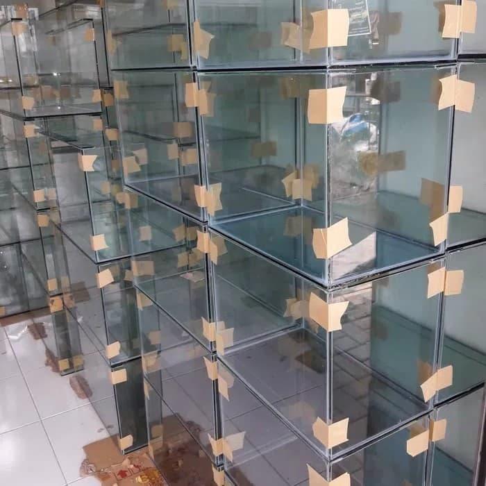 CUSTOM AQUARIUM.50X30X35.KACA FUL5.MLI 12PCS.60X40X35.12 PCS KACA5MLI