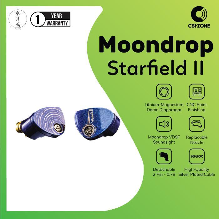 Moondrop Starfield 2 10mm Dynamic Driver In Ear Monitor Earphone