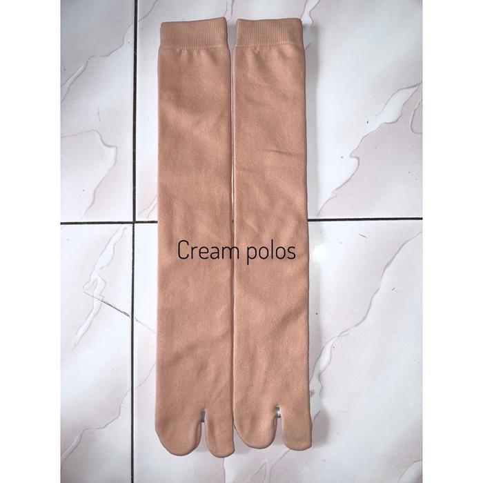 Jaminkwalitasnya- Kaos Kaki Jempol Muslimah Long Panjang Sekitar Lutut