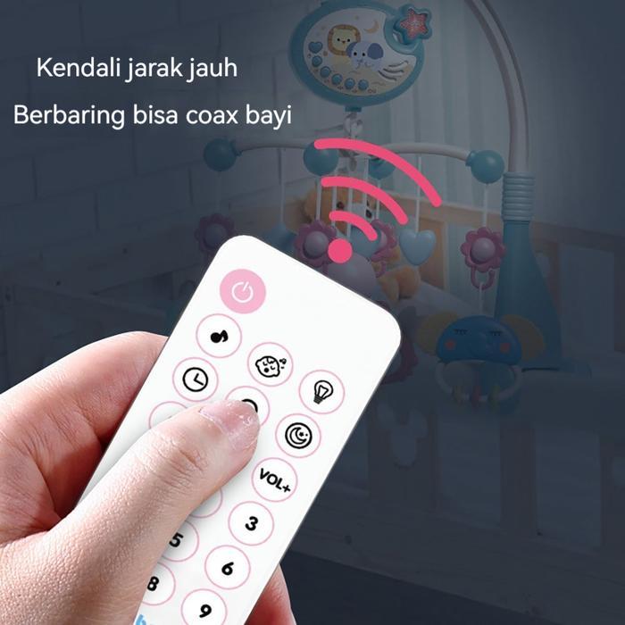 lr88- Mainan Lonceng Tempat Tidur Bayi/Mainan Tidur Bayi/Mainan Membujuk Bayi/Lonceng Tempat