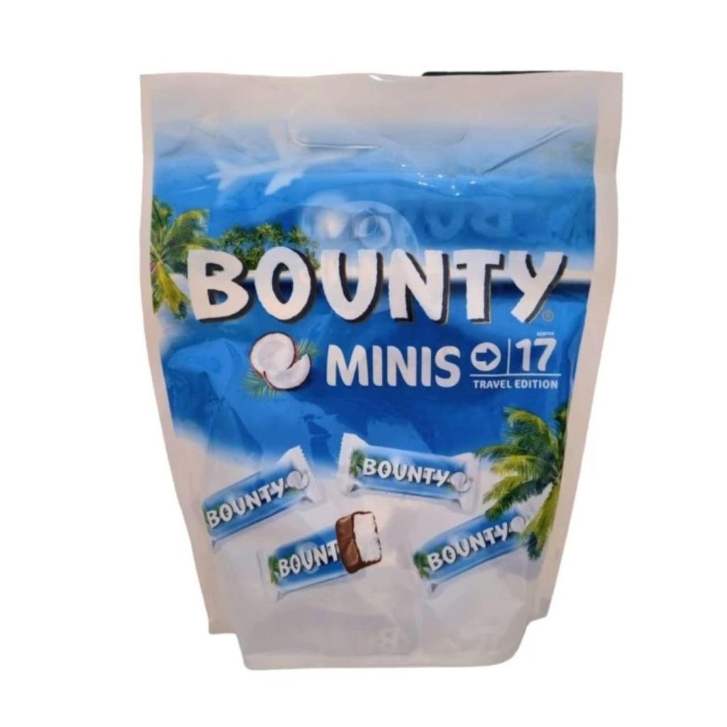 Bounty Minis Travel Edition Bounty Minis Coklat Import Coklat Bounty Miniatures