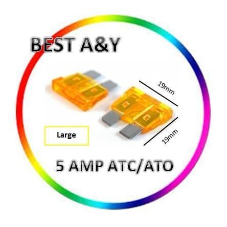 Fuse Blade Large Besar 5A 5 Ampere Sekring Tancap Motor Mobil
