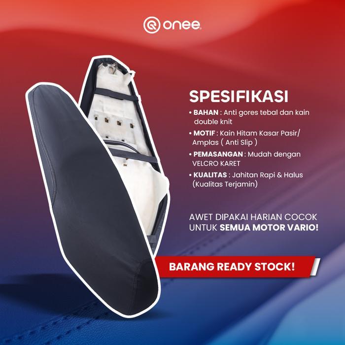 ONE-E SARUNG JOK MOTOR VARIO 150 COVER JOK MOTOR HONDA VARIO SARUNG JOK MOTOR HONDA COVER JOK MOTOR