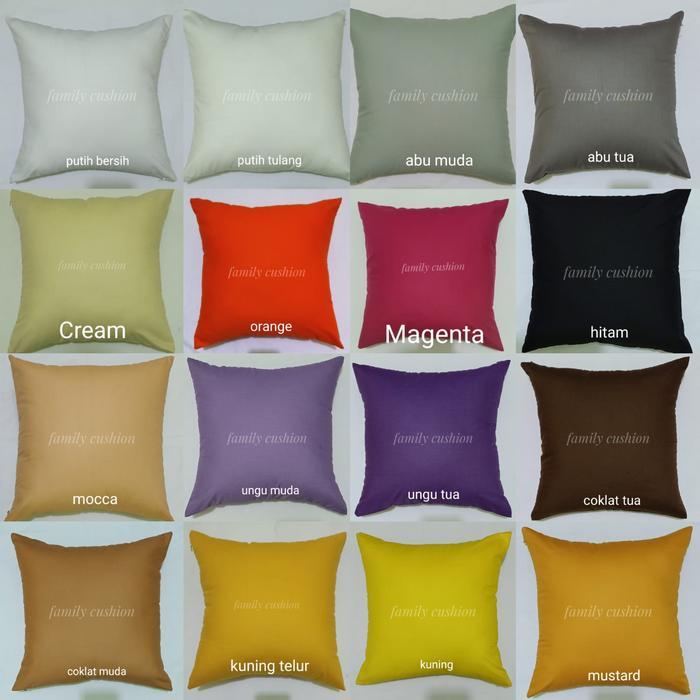 New sarung bantal sofa / kursi / cushion 40x40