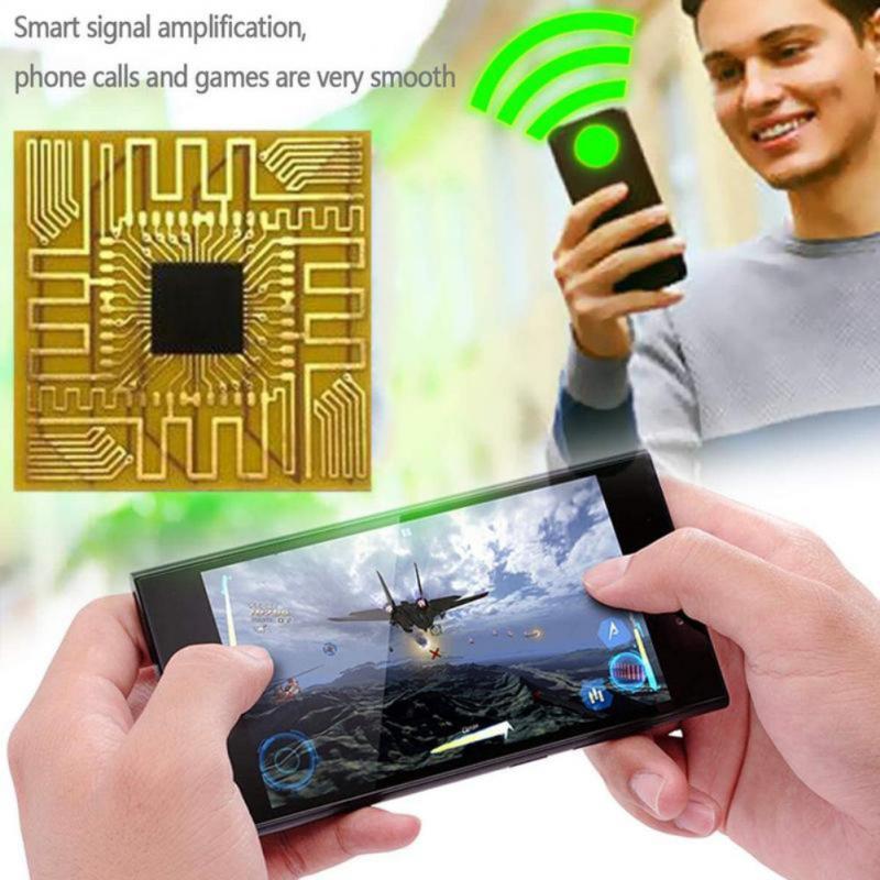 1/3pc Mobile Phone Signal Booster Sticker Portable Antenna Sticker Phone Signal Amplifier Phone 4G