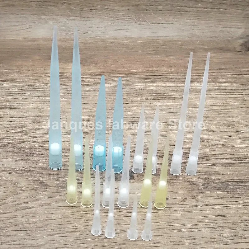 50pcs to 1000pcs Lab 10ul 20ul 50ul 100ul 200ul 300ul 1000ul 5ml 10ml Pipettor Tip with Filter Eleme