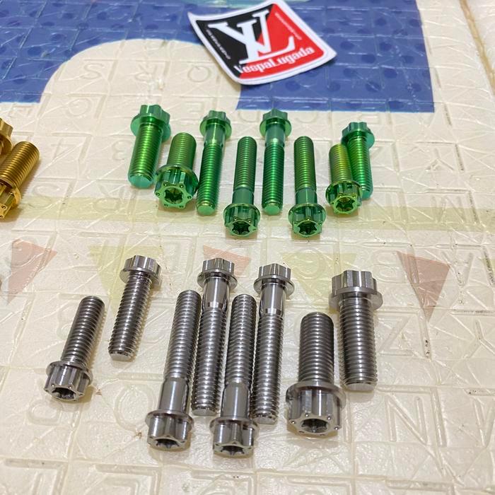 Paket baut titanium brembo 4p vespa matic