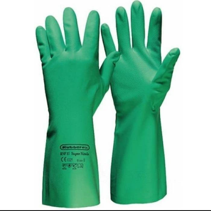 New SARUNG TANGAN KARET RUBBEREX SUPER NITRILLE RNF 15/SUPERNITRILLE RNF15