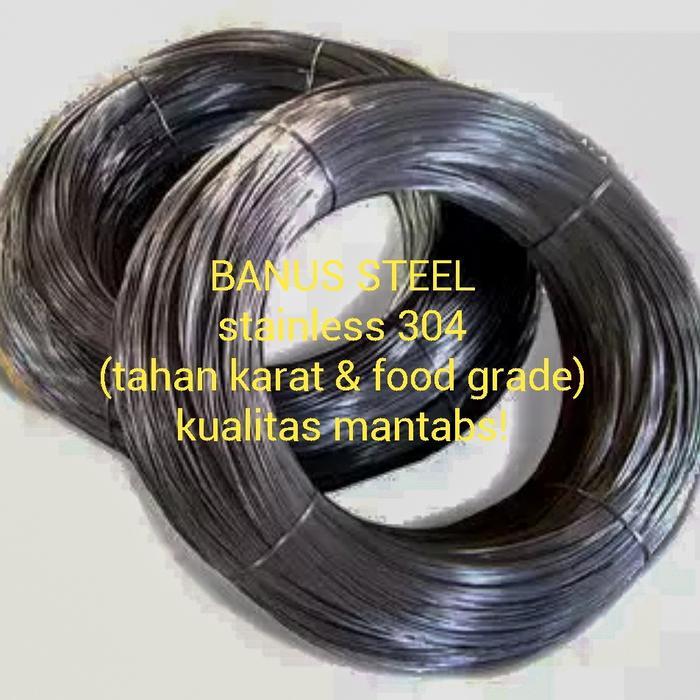 uzd6- Kawat Stainless 304 1,2 Mm / Kawat Las Argon Stainless 304 Per 0,5 Kg