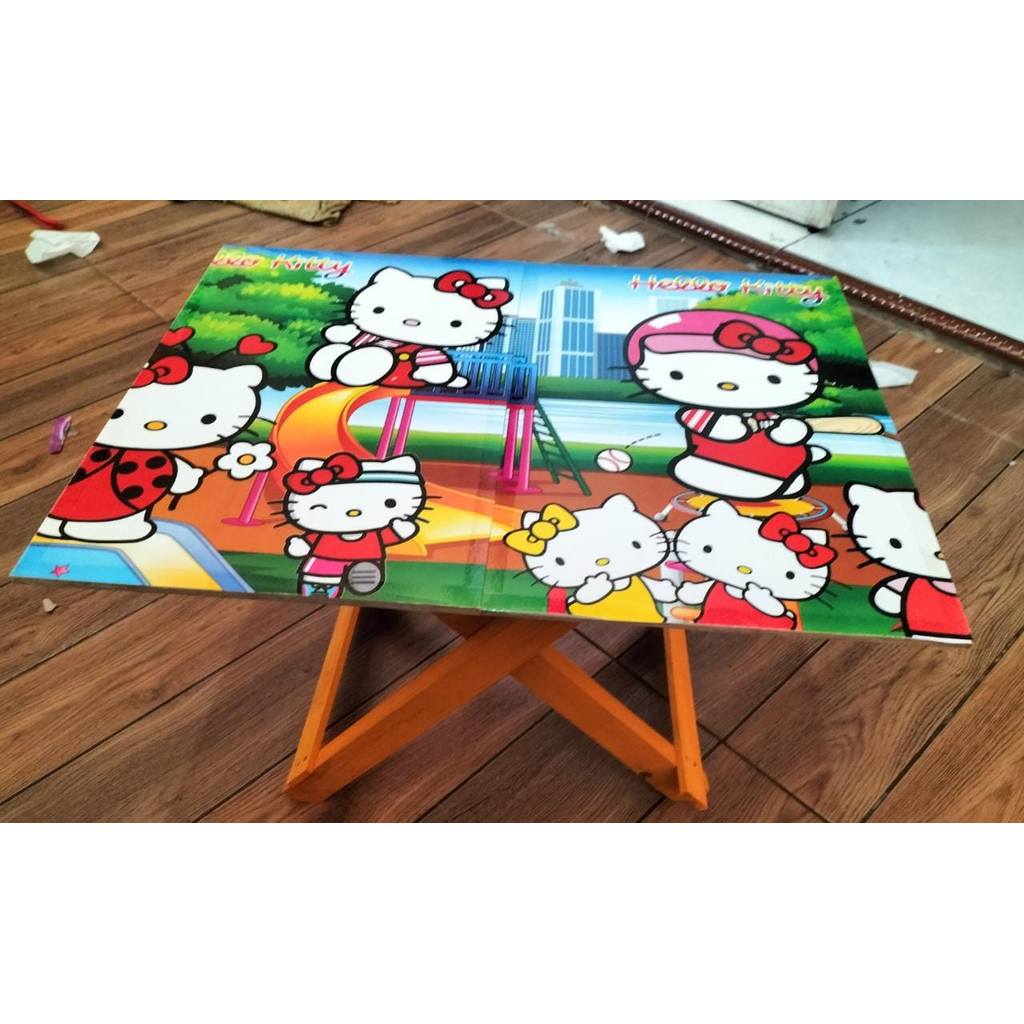 MEJA BELAJAR ANAK/MEJA LIPAT/MEJA KARAKTER / meja baelajar anak / meja lipat / meja belajar anak mur