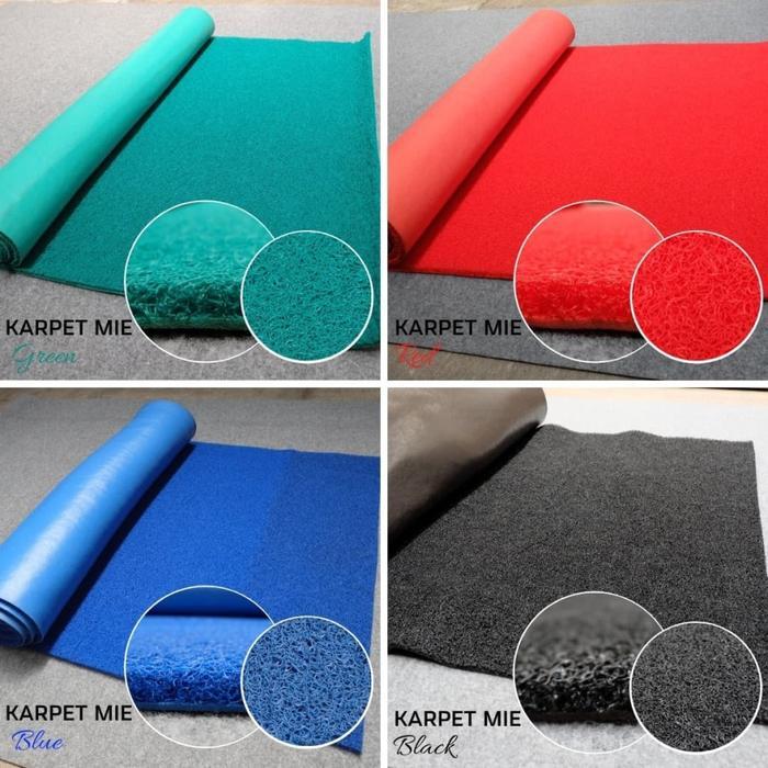 Sedia [Martha Karpet] Karpet PVC Bihun Mie Lebar 60 cm (Dijual Meteran)