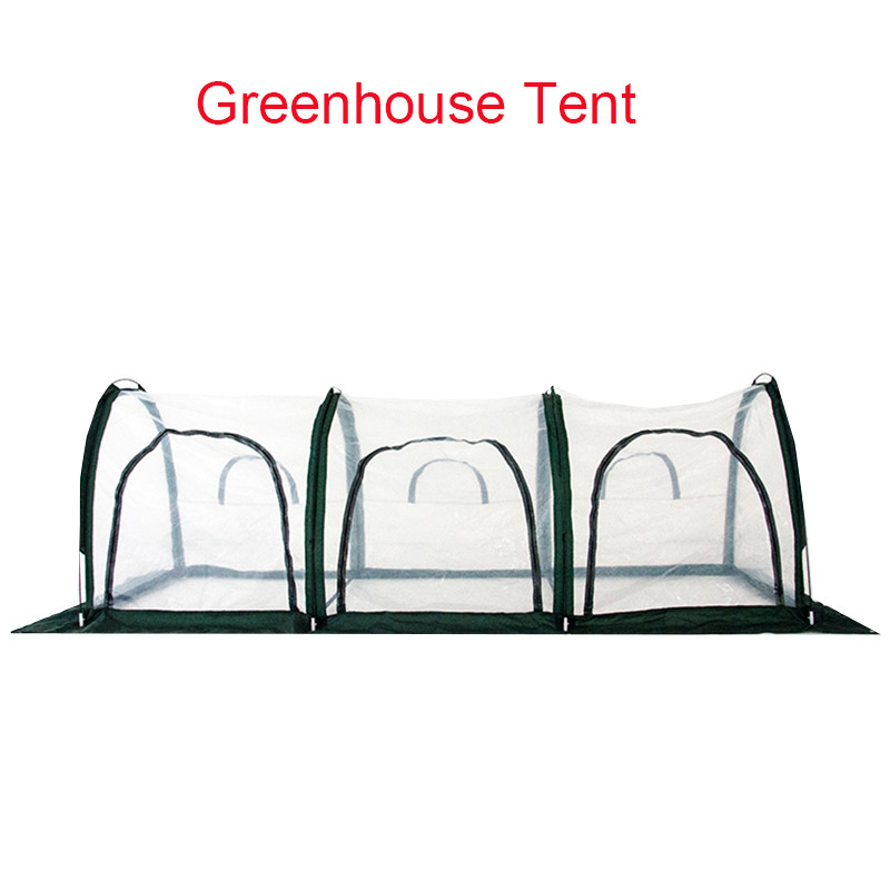 Foldable Greenhouse Tent Pe Garden Heat Preservation Tunnel Tent Portable Greenhouse Cover Grow