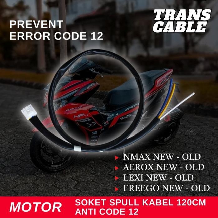 Ready Soket kabel Spull Aerox Lexi Nmax Anti Kode 12 ORIGINAL