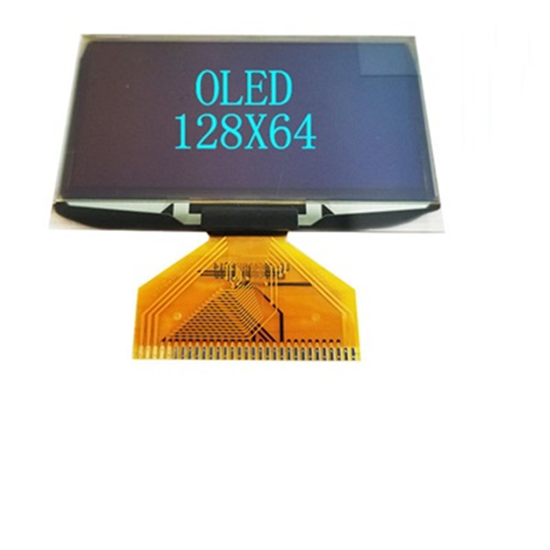 2.42 Inch Blue White Green Yellow 128X64 Oled Display Module Screen 2864Asgg 6800/8080 4-Spi I2C Iic