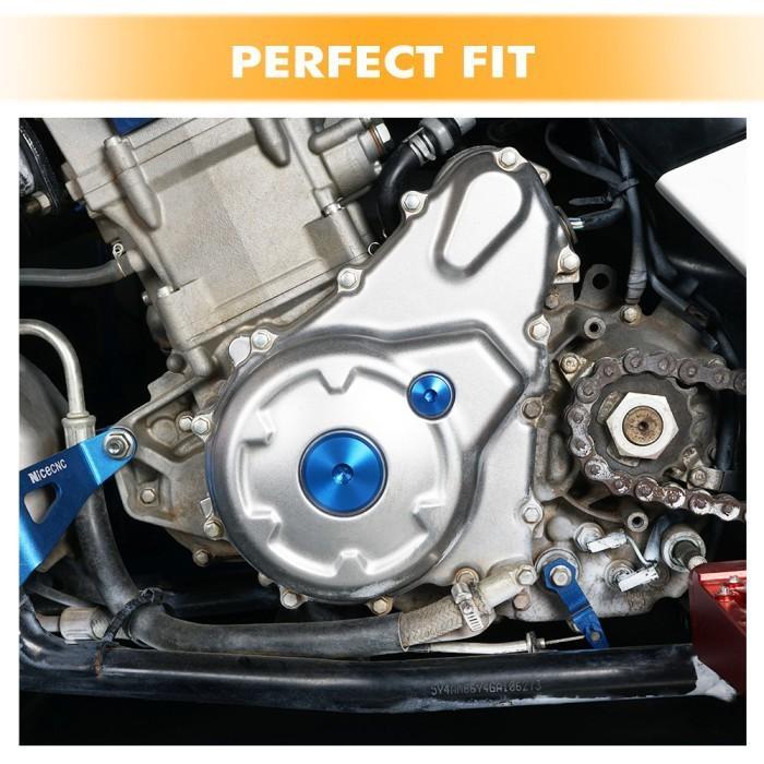 Motorcycle Engine Timing Cover Plug Cap For Yamaha Yz450F 2006-2009 Wr250F 2003-2014 Wr450F Yzf Wrf