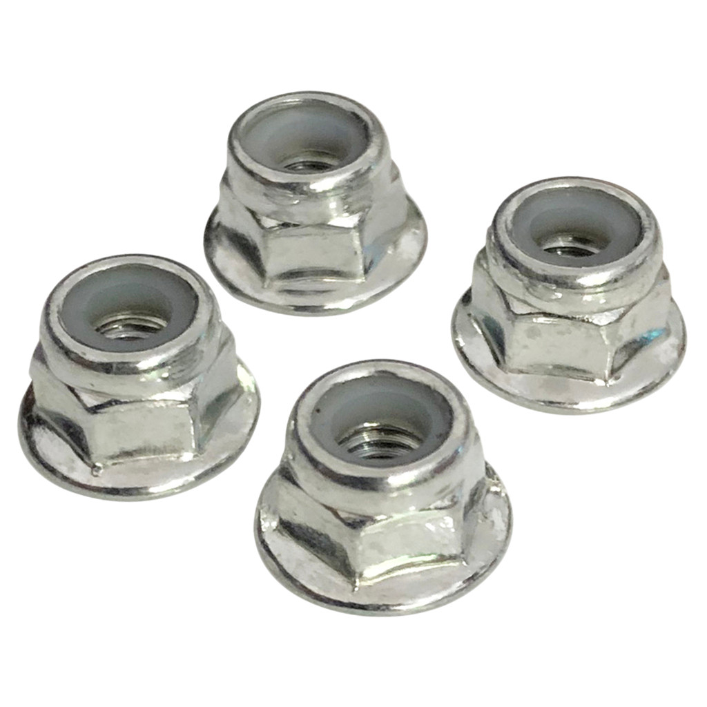 4PCS M3.5 Lock Nuts Self-Tightening Wheel Nuts for 1/16 XLH Q901 Q902 Q903 RC Monster Truck Accessor