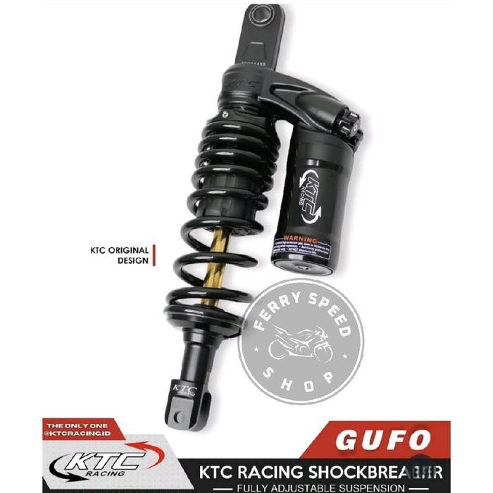 Shockbreaker Ktc Gufo Mio Xeon Fino Gear 125 / Shock Belakang Ktc 310mm Mio All tipe Xeon Gear 125