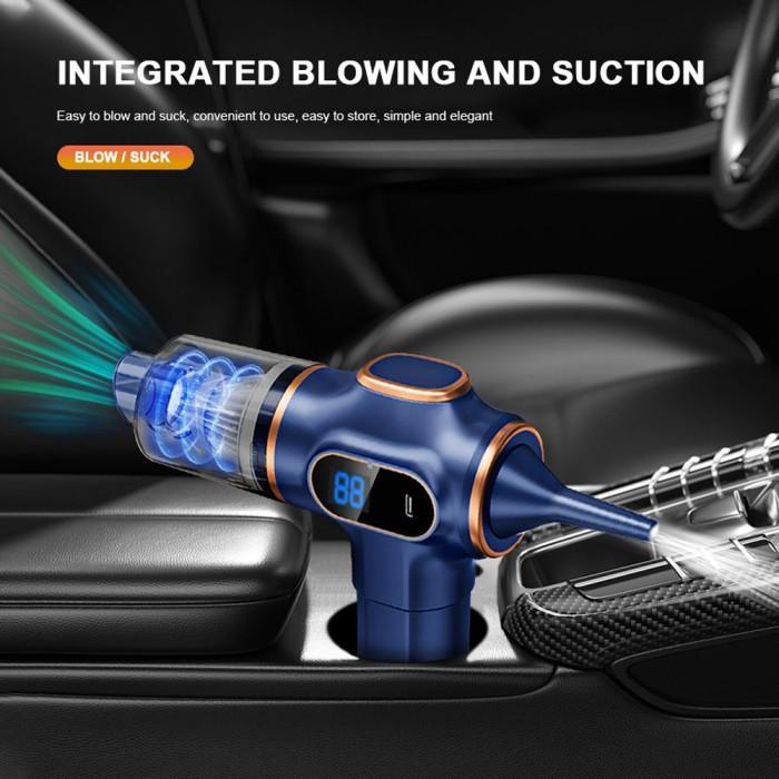 Roadsun Wireless Car Vacuum Cleaner 95000Pa Strong Suction Cleaner Mini Machine Portable Handhled