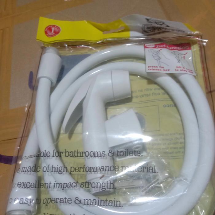 jet shower cebok putih/toilet shower cebok model wasser