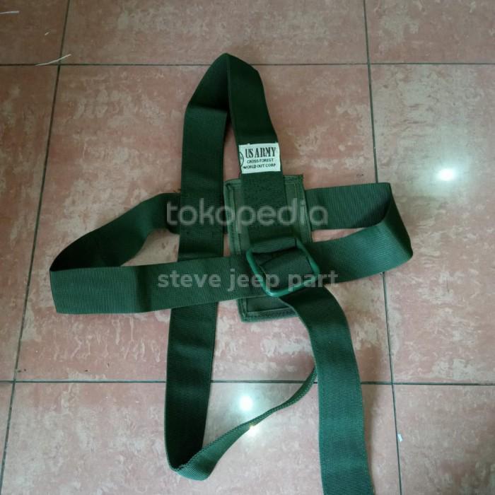Promo Murah Tali sabuk jerigen bensin jeep militer willys US army