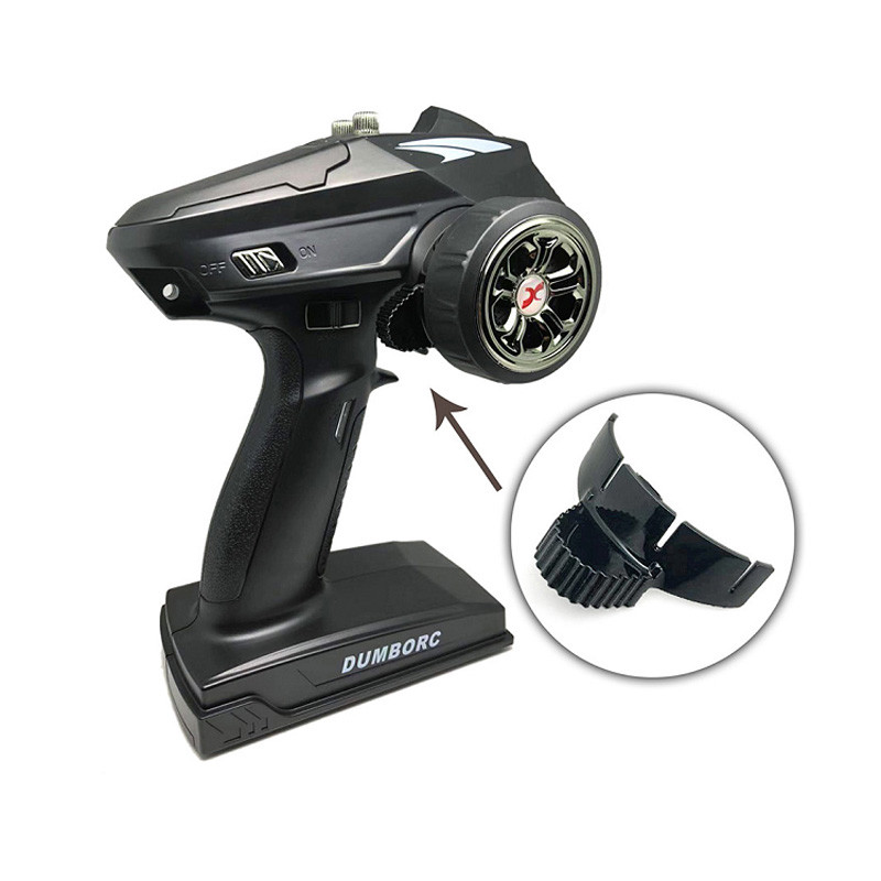 Dumborc Transmitter Steering Wheel One Handed Control Adapter For Dumborc X6 Surpass Hobby Ch4 Ch6