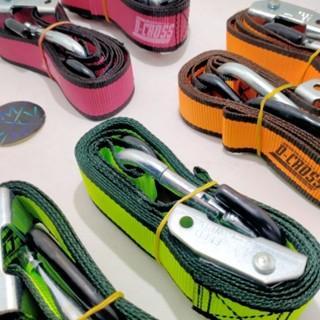 TALI TIE DOWN STRAP PENGIKAT MOTOR TRAIL / BARANG / RATCHET TIE DOWN