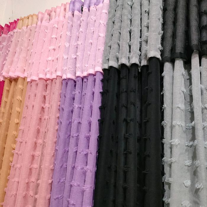 gorden vitrase Ruby kombinasi poni model smokring