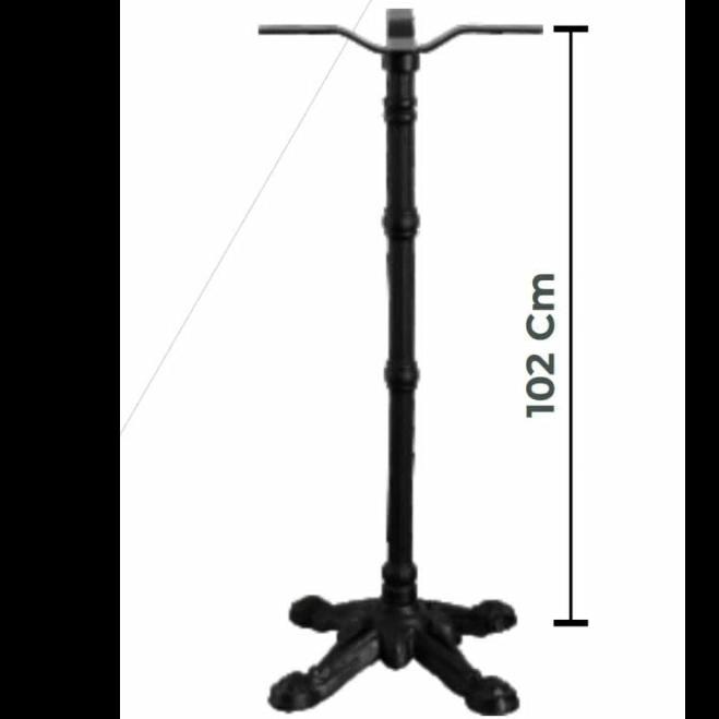 Kaki Retro Kaki Meja Bar Kaki Antik Kaki Besi Cor Kaki Bar Kopitiam Kaki Barstool