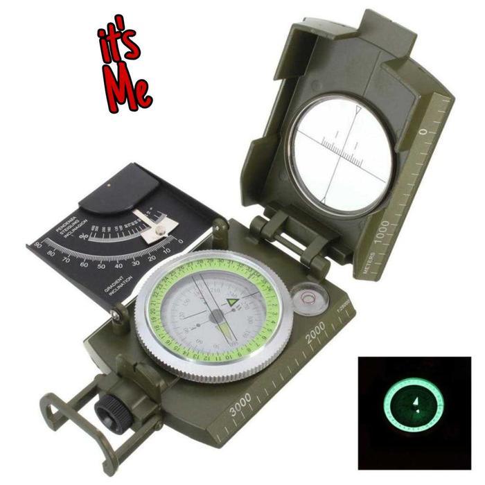 KOMPAS BIDIK COMPASS LENSATIC CLINOMETER ORIGINAL ASLI SEPERTI SUUNTO