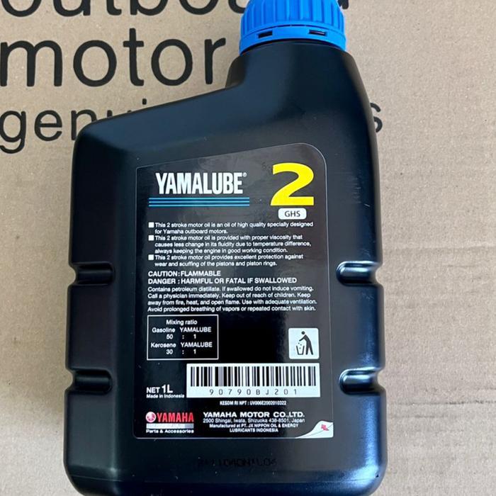 OLI YAMALUBE MARINE 2TAK 1 LITER OLI CAMPUR MESIN TEMPEL YAMAHA 2T