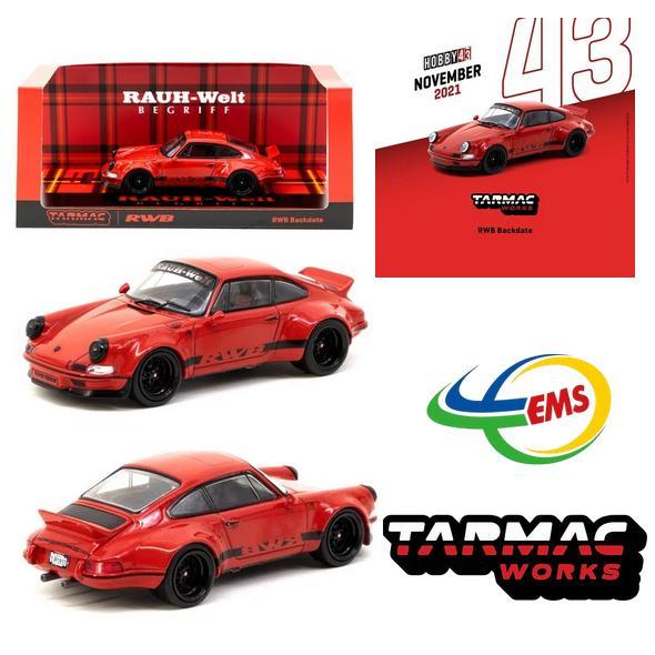 T43-018-RE - Tarmac Works 1/43 RWB Backdate Red
